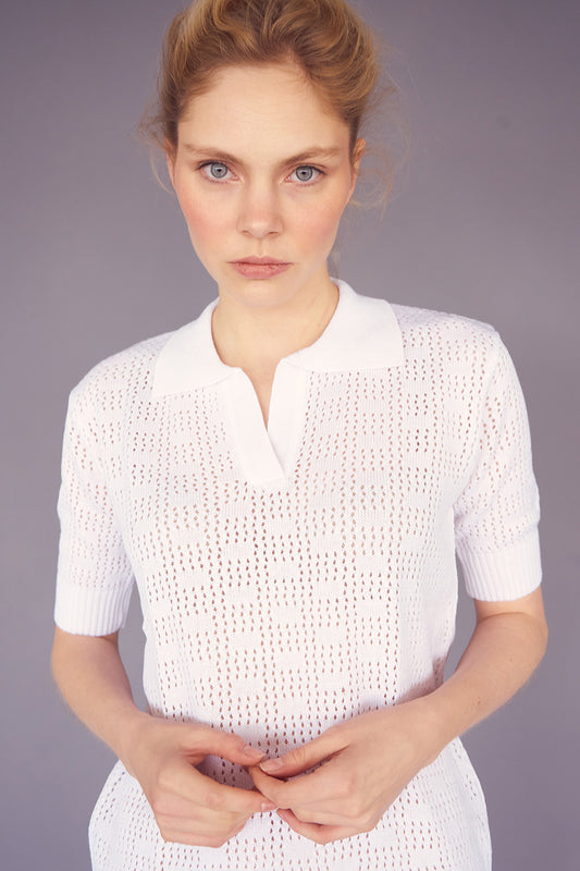 SACO PINTO WHITE UNISEX