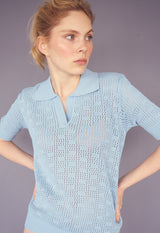 SACO PINTO BABY BLUE UNISEX