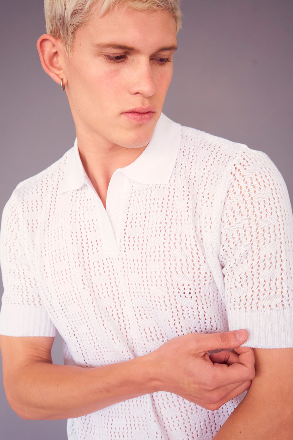 SACO PINTO WHITE UNISEX