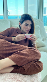 SET CAPRI TABACCO MUJER